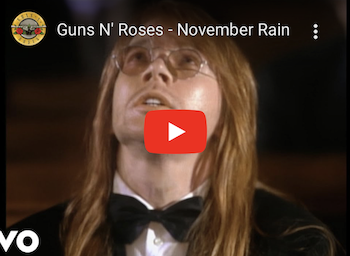 rockige Ballade Guns N Roses